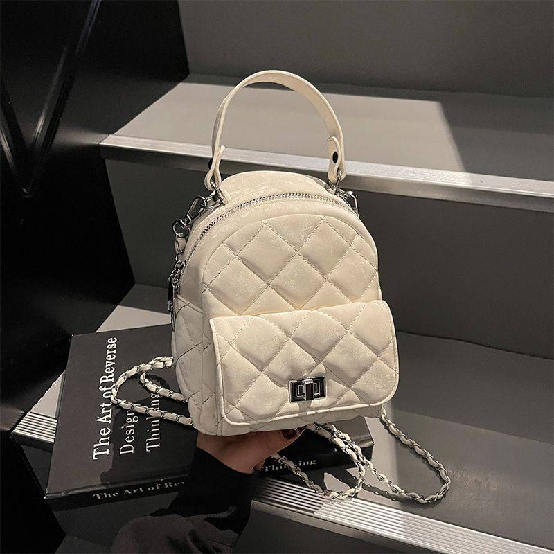 艾米兔女包日常百搭2025新款简约质感纯色洋气通勤手提双肩包,箱包皮具/热销女包/男包,小方包,淘宝优惠券,粉丝福利购,淘宝优惠卷