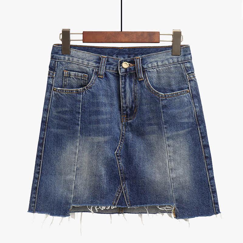 牛仔裙夏季女2017新款韩版高腰修身包臀半身a字短裙学生裙子女夏在类目 女装/女士精品, 半身裙中 - 来自Buy2taobao.com提供专业的淘宝代购服务