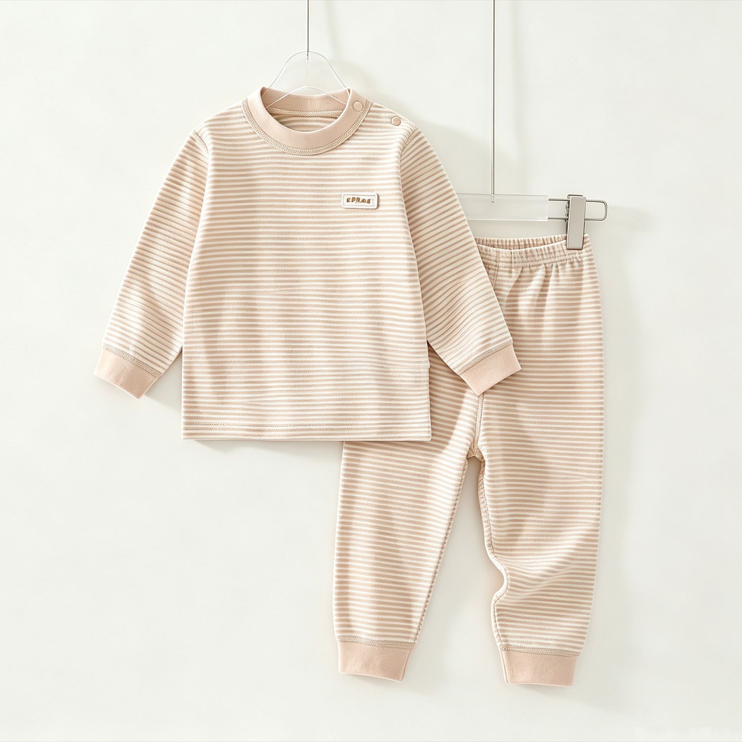9月龄宝宝衣服秋款婴儿秋装内衣套装分体秋衣裤两件套儿童家居服8