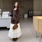 【现货】春款学院风卫衣拼接连衣裙211-5851P145控218，女装连衣裙，浙宝211