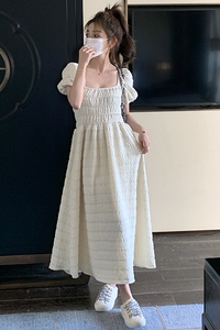现货2024夏款韩版重工甜美连衣裙211-A29P135控188图片