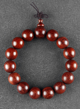 印度小叶紫檀送礼红木大气念珠