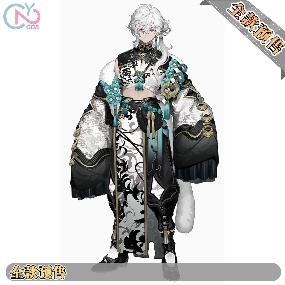 次元二COS动漫虚拟主播vtuber彩虹社丛云花月全款预售cos服装