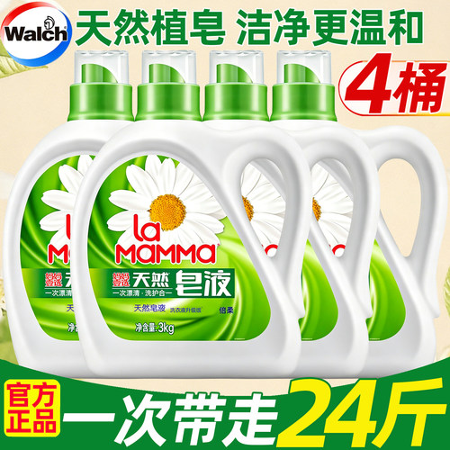 la妈妈壹选倍柔天然皂液大瓶3kg