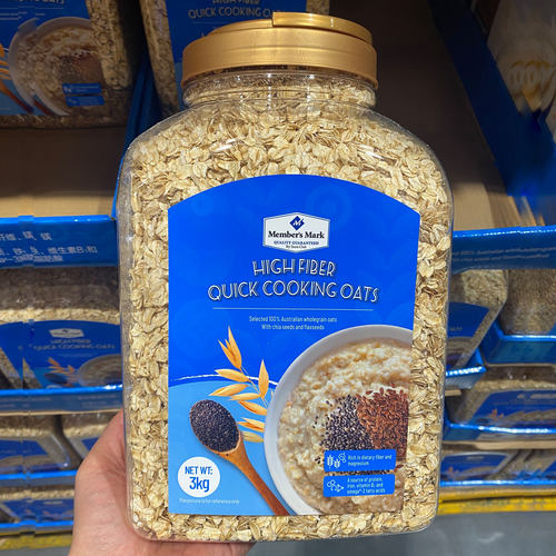 山姆代购MM高纤快熟燕麦片3KG
