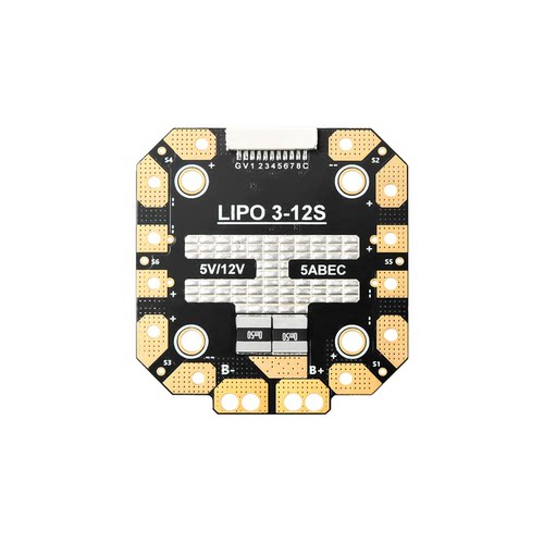 Droneer航模多旋翼无人机105A3-12S锂电池PDB6-100AM分电板穿越机