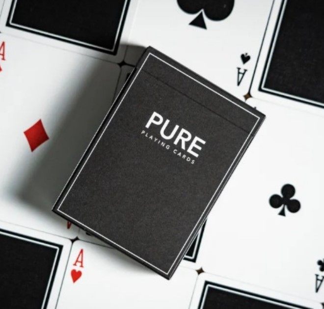 纸牌tccpure黑色魔术花切扑克