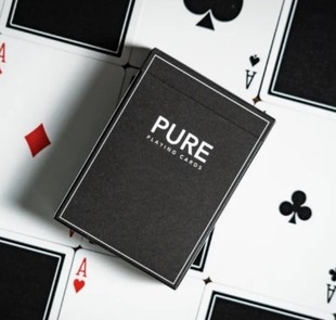 默默纸牌TCC PURE MARK 黑色标记系统魔术花切进口扑克牌