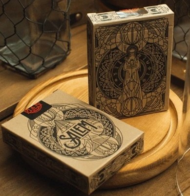 默默纸牌 Salem deck美国进口塞勒姆 女巫师收藏款魔术花切扑克牌