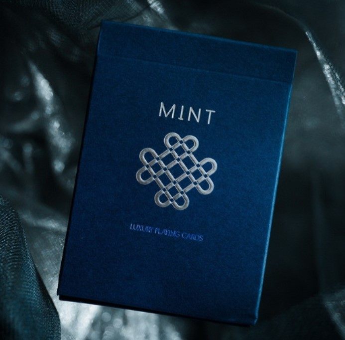 默默纸牌mint v2 deck美国进口薄荷二代黑色墨绿色花切收藏扑克牌