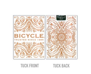 默默纸牌bicycle botanica deck美国单车植物学收藏烫金扑克牌