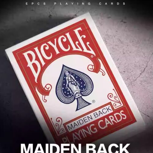 BicycleMAIDENdeck红色扑克牌