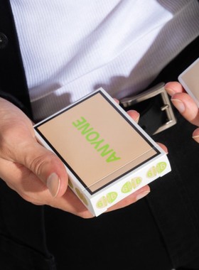 默默纸牌Anyone2021北欧A1棋盘logo花切魔术收藏推荐 扑克牌