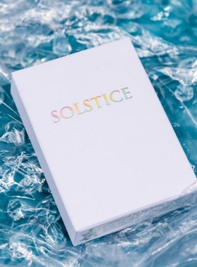 默默纸牌winter solstice deck美国进口冬至全息衍射错墨版 扑克