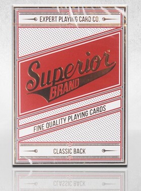 默默纸牌Superior Classic playing card台湾进口优质花切扑克牌