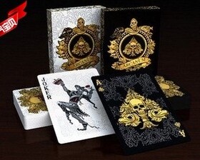 默默纸牌ARCANUM playing card美国原装奥秘扑克牌黑白一对出售