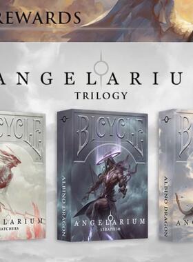默默纸牌Angelarium Trilogy deck美国天使之境魔术收藏扑克牌