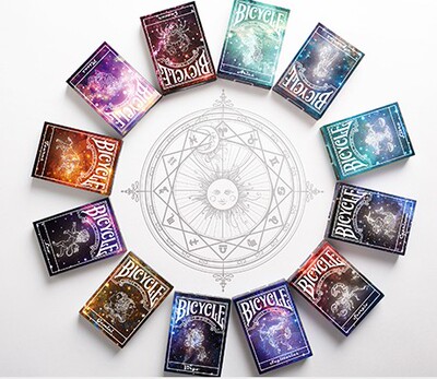 默默纸牌Constellation playingcard美国星座单车限量收藏扑克牌