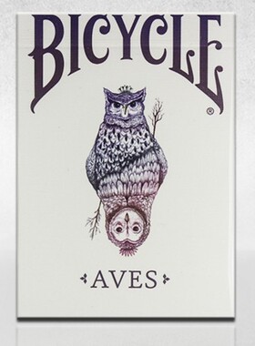 默默纸牌Bicycle Aves deck美国原装伊维斯3代单车收藏扑克牌