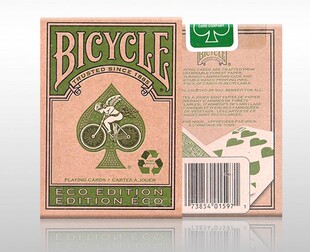 默默纸牌 Eco deck美国原装纸质环保单车扑克牌ohio及ky产