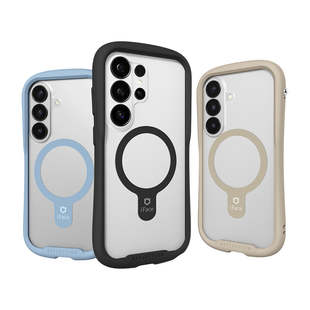 S26Ultra防摔手机壳透明磁吸钢化玻璃保护套hamee简约商务抗震时尚 韩国原装 适用三星S25Ultra iFace 正品