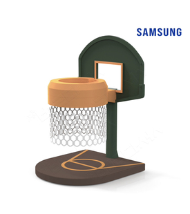 韩国官方正品三星Watch8/7/6/5/4手表篮球充电支架座可爱个性苹果