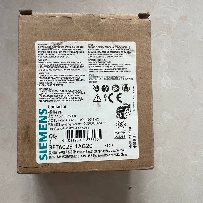 接触器3RT6023-1AG20