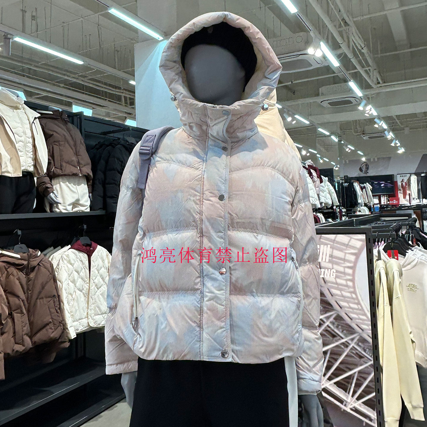 安踏六度芯羽绒服无氟羽绒服女款