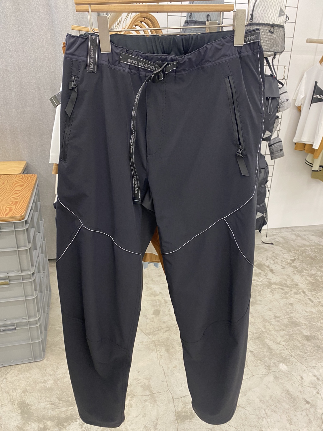 Alex日代 AndWander Trek Pants防泼水软壳男款运动长裤