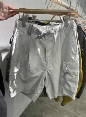 Alex日代 Andwander oversized cargo short pants工装多口袋短裤