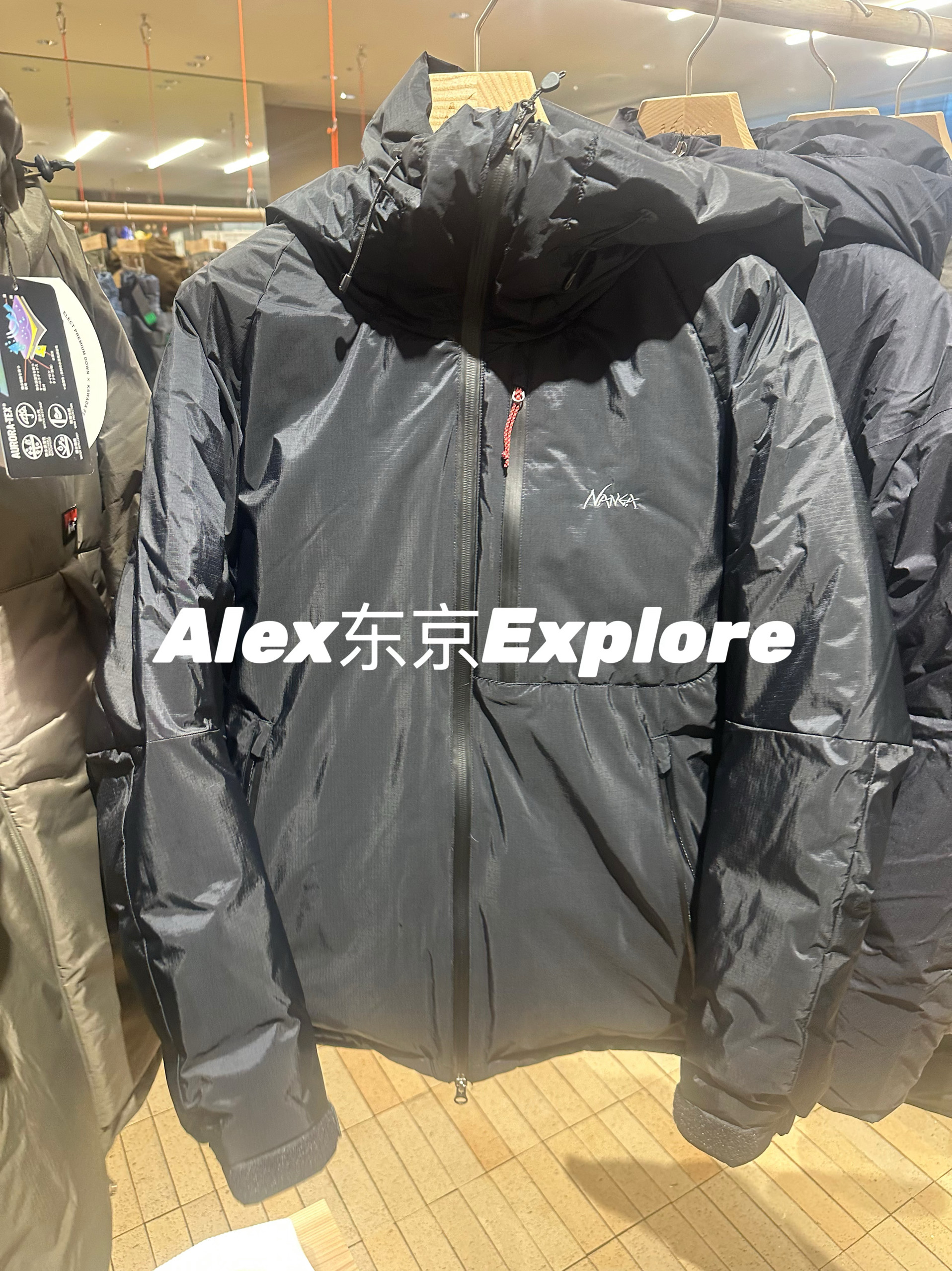 NangaAURORA男士保暖羽绒服