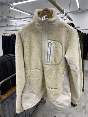 Alex日代 ANDWANDER high loft fleece jacket 羊羔绒立领夹克