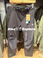 日代 Mammut猛犸象Winterfield So Pants AF男士加绒厚款软壳长裤