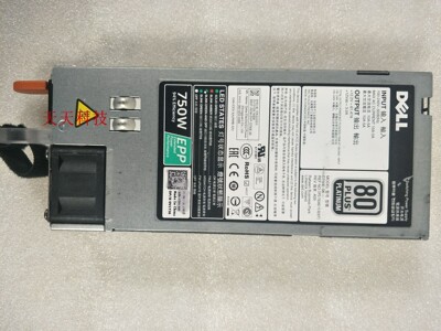 DELL R630 R730 R730XD 750W 电源 G6W6K V1YJ6 0W8R3C L750E-S0