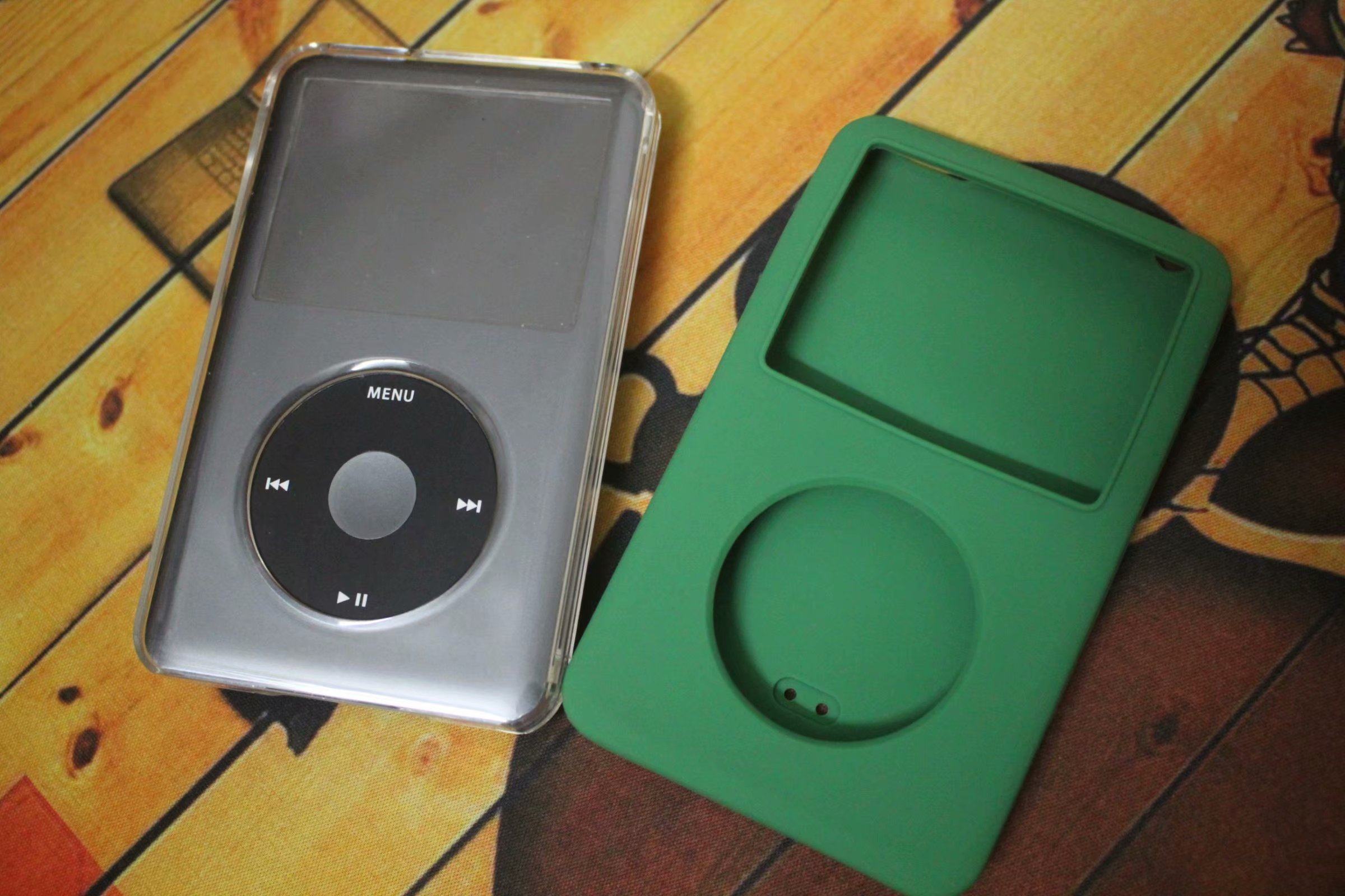 适用于ipod classic的硅胶套和透明壳 软胶软壳水晶壳