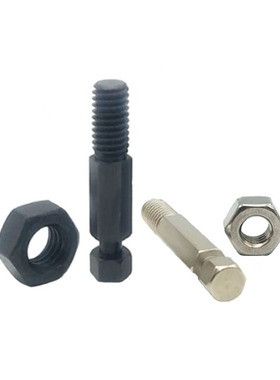 FFK01 六角形发黑粗牙拉伸弹簧用支柱 DSPO3/4/5/6/8/10/12-10/30