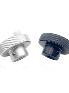 HBKW/HBKNW40/50/63/80-6/8/10/12/16标准无螺纹孔铝合金压纹手轮