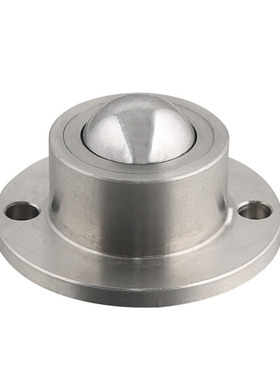 钢珠滚轮304不锈钢万向球滚珠 QDA21 重型牛眼珠BCHF27/30/39/48