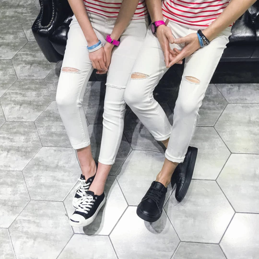 Jeans pour adolescent pieds Slim pour été - Ref 1467134 Image 1