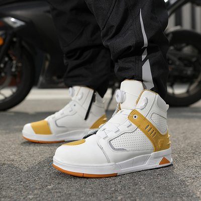 通勤摩托车骑行靴九股狼