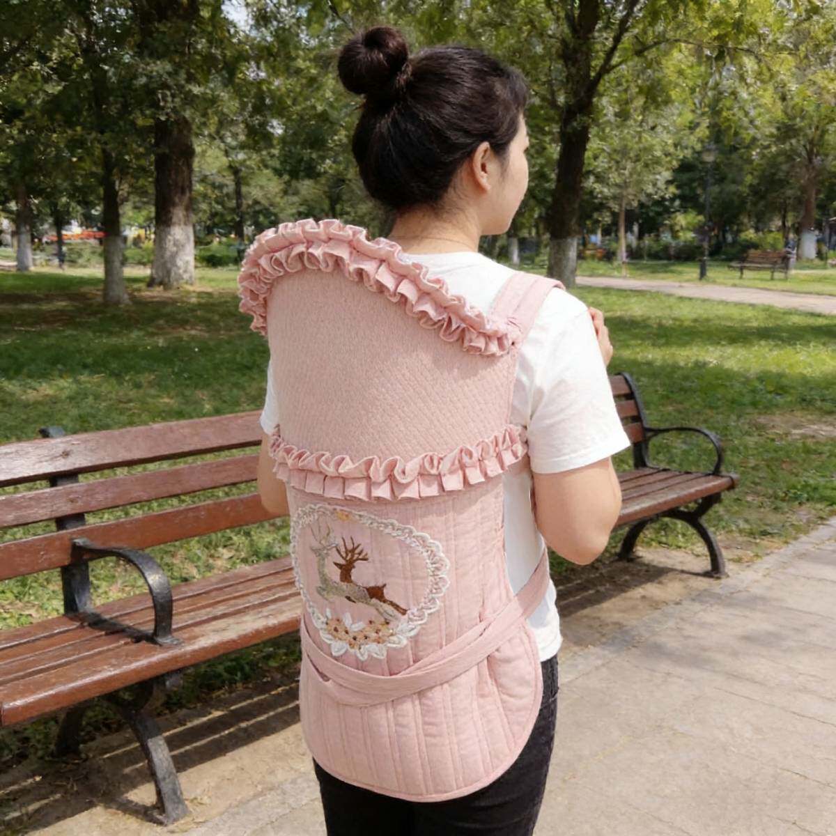 贵州传统老式婴儿双肩背巾宝宝背袋背带前抱式云南四川背小孩带兜