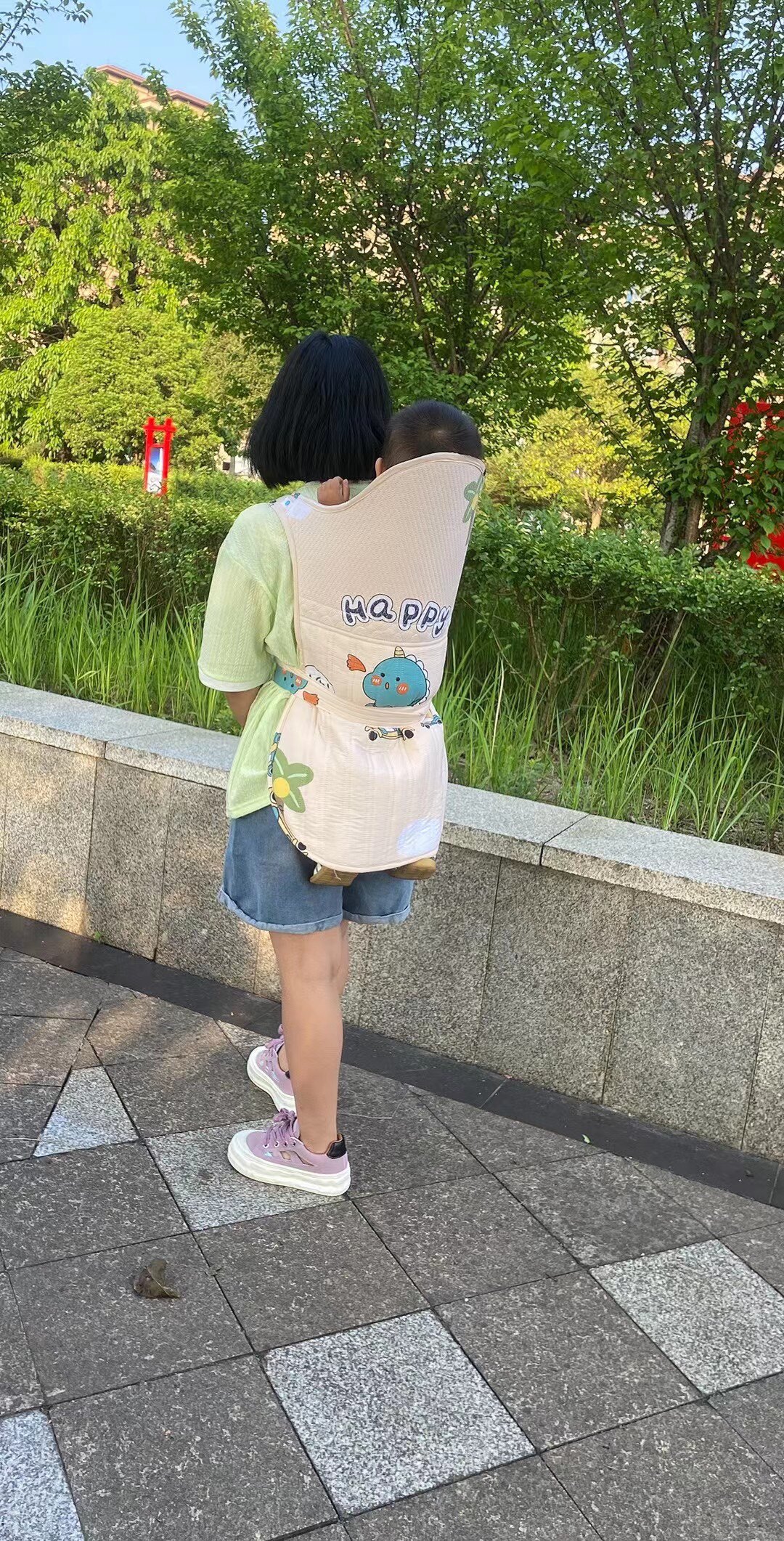 云南纯棉双面包被背小孩包片贵州背带/背袋
