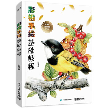 正版图书包邮彩铅手绘基础教程  （彩绘版）（附赠高清线稿教学资源）赵莹9787121404931电子工业出版社