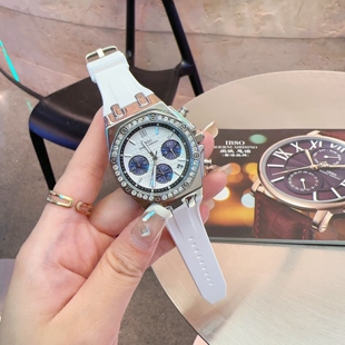 日历夜光简约气质小众 中性时尚 新款 多功能三针大表盘手表正品