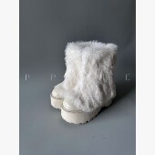 9cm兔毛保暖厚底靴 PPPIE 兔兔那么可爱