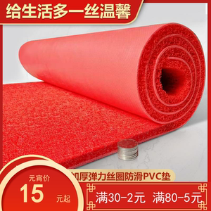 垫子拉丝地垫进门入户门口防滑大面积可裁剪丝圈pvc塑料地毯脚垫