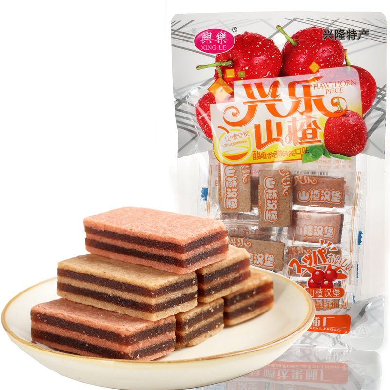 山楂片汉堡休闲儿童零食