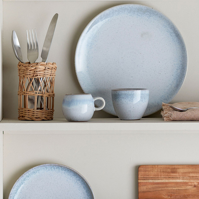 丹麦 Bloomingville 北欧简约陶瓷大盘子马克杯茶杯大碗蛋杯餐具