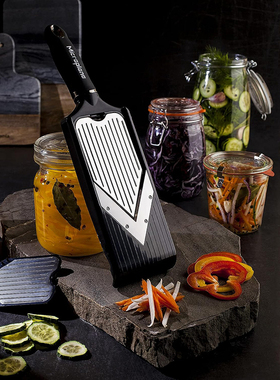 美国 Microplane 切丝切片两用蔬菜擦丝器水果细丝土豆丝削片器