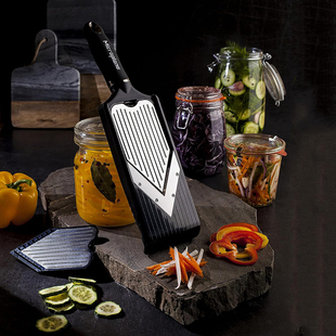 美国 Microplane 切丝切片两用蔬菜擦丝器水果细丝土豆丝削片器